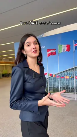 I’m in NATO and of course…