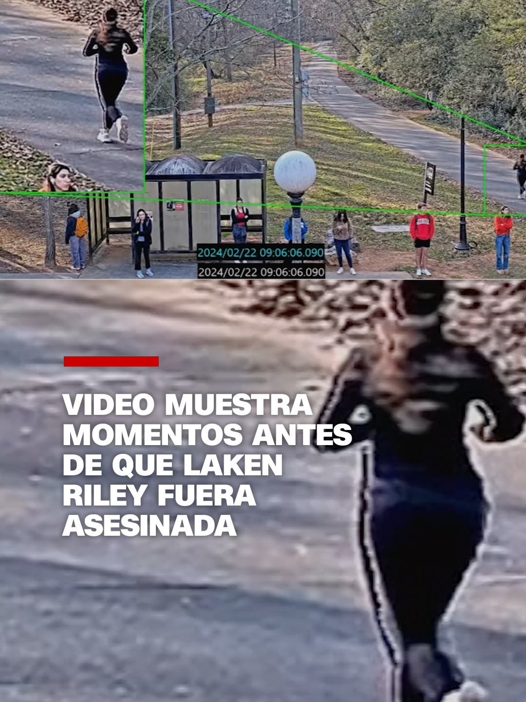 En el juicio por asesinato de José Antonio Ibarra, acusado de matar a la estudiante de enfermería #LakenRiley, los fiscales presentaron pruebas en video que muestran los últimos momentos en que Riley fue vista con vida. #cnnenespañol