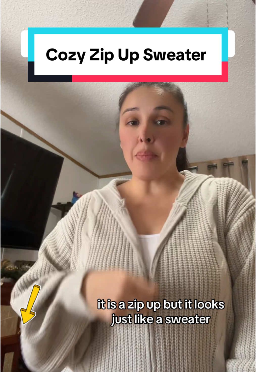 This zip up sweater hoodie is so comfortable looks so good and it’s so affordable #fallhoodie #zipuphoodie #fallfashiontrends #sweaterweather #sweater #oversizedsweater #sweaterstyle #TikTokShopBlackFriday #tiktokshopcybermonday #TikTokShopHolidayHaul #tiktokmademebuyit 
