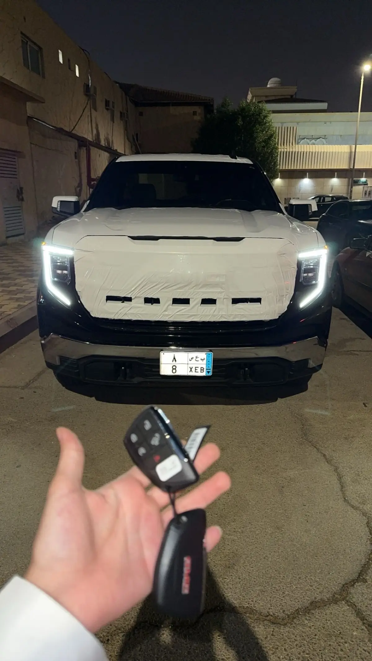 ماشاءالله . #CapCut #اكسبلور #جمس #سييرا #gmc #sierra #الرياض #الشتاء #جده 