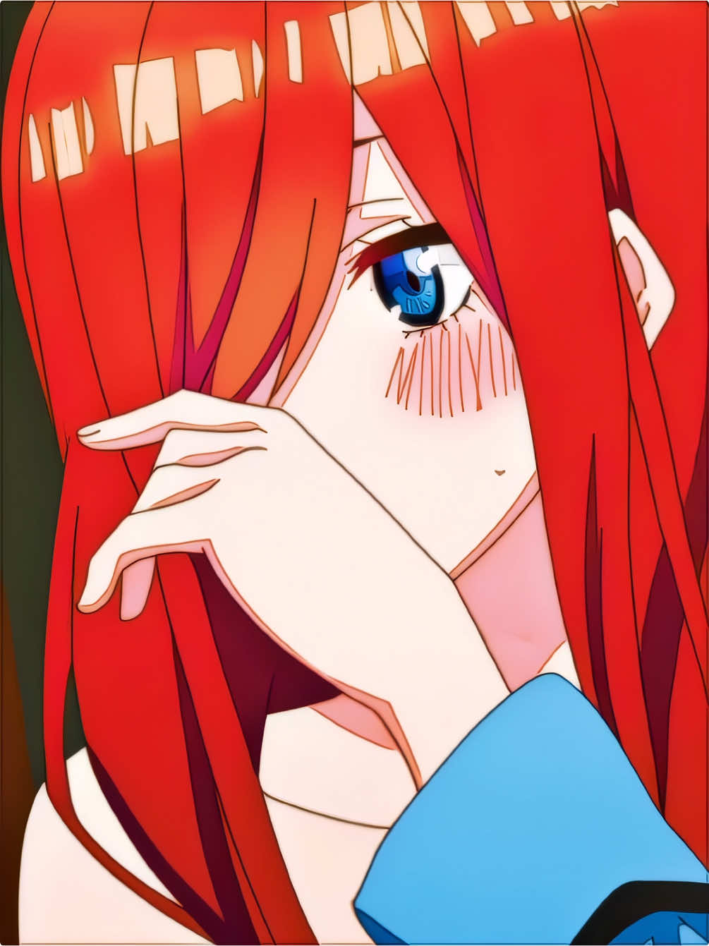 so cute☺️#tqq #thequintessentialquintuplets #mikunakano #edit #animeedit 