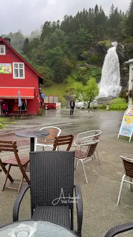 . Steinsdalsfossen Waterfall Voss Norway 🇳🇴  . ‎شلال ستاينسدلس نورهايمسوند النرويج  . من أجمل شلالات النرويج ساعة وثلث من فووس ساعة وربع من بيرغن . . .   #Norway #europe #travel #trending #anime #fyp #4upage #fouryou #travelzaz #viral #tiktoktravel #explore   #النرويج #اوروبا #سياحة #سفر #اكسبلور #تصويري #ترند