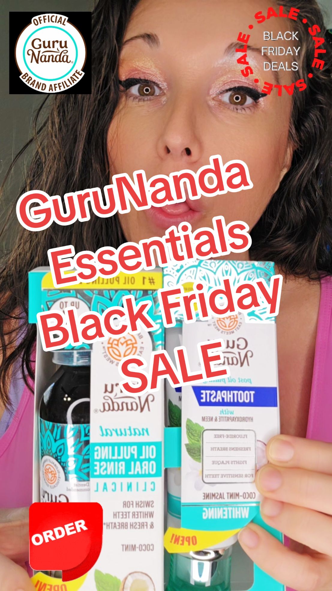 @Puneet Nanda bridge the gap @elizabeth888a  GuruNanda Bundle black Friday sale. #gurunanda #GuruNandaProducts #toothpaste #Nonfluoride #oilpulling #BundleDeal #Teethwhitening #TikTokShop #tiktokblackfridaysale #tiktokshopcibermonday #tiktokholidayhall #selfcarefinds 