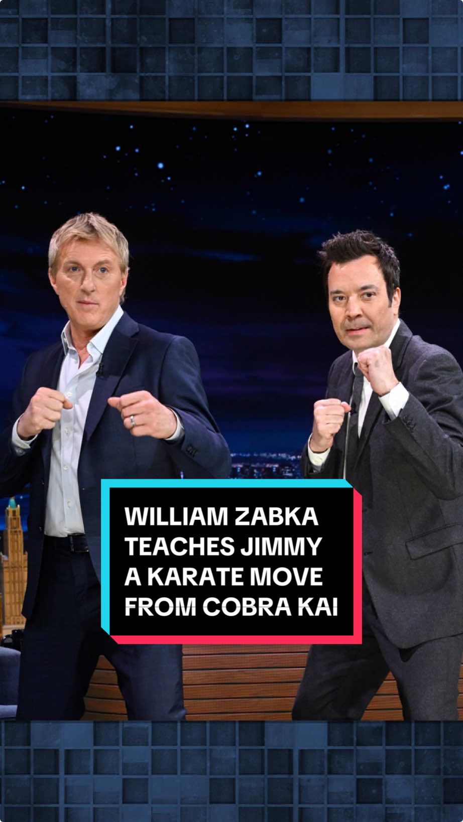 William Zabka teaches Jimmy a karate move from Cobra Kai! #FallonTonight #TonightShow #WilliamZabka #CobraKai #JohnnyLawrence #KarateKid #JimmyFallon 