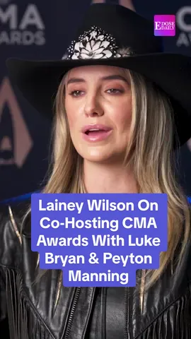 @Lainey Wilson is ready to show Luke Bryan and Peyton Manning how it’s done at tonight’s CMA Awards in Nashville, where she’ll also be performing her hit “4x4xU” inspired by her boyfriend Devlin “Duck” Hodges ❤️🎶 #cmaawards #laineywilson #lukebryan #peytonmanning