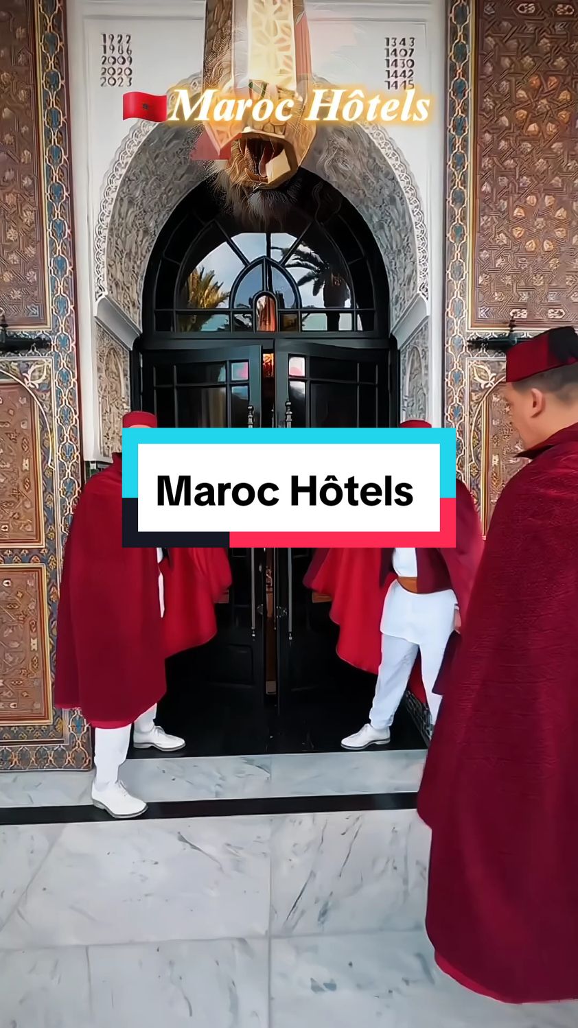 Maroc Hôtels🇲🇦 #دم_التمغرابيت #morocco #tourism #hotels #fyp 