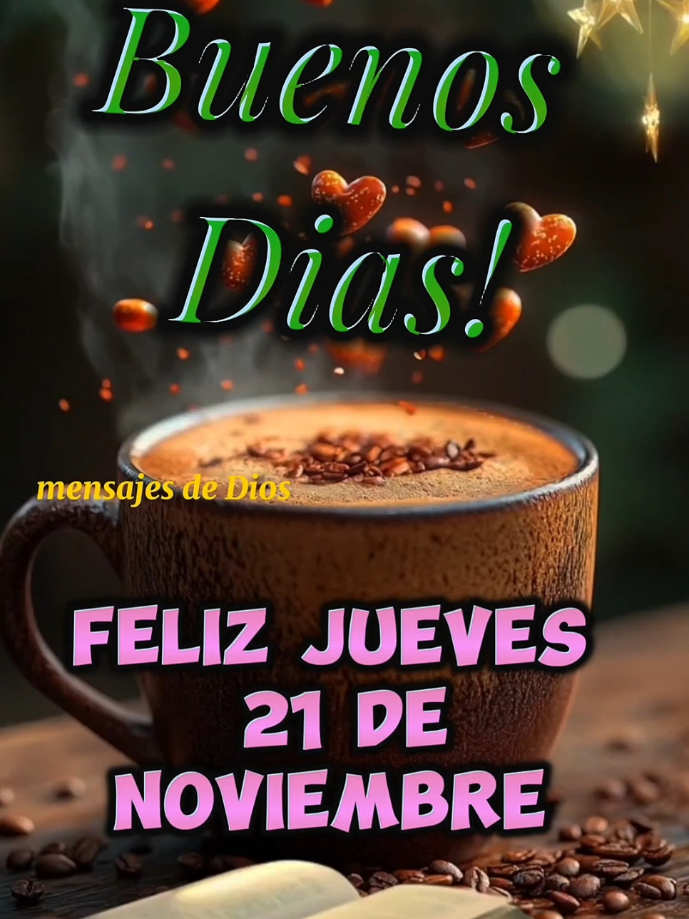 Buenos Días! Feliz Jueves 21 de Noviembre! #buenosdias #buenosdiasmundo #felizdia #felizjueves 