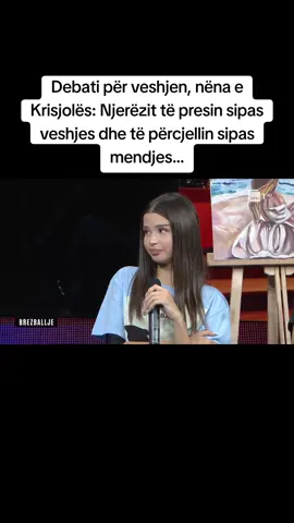 Debati për veshjen, nëna e Krisjolës: Njerëzit të presin sipas veshjes dhe të përcjellin sipas mendjes... #rtsh #brezballje 