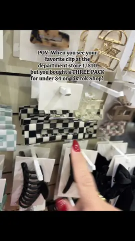 More bank for your bucks! 👏🏼👏🏼 #clawclip #checkered  #tiktokshop #tiktokshopfinds #TikTokShopBlackFriday #TikTokShopCyberMonday #TikTokShopHolidayHaul  #spotlightfinds #blackfridayearlydeals #blackfridaydeals #blackfriday #spotlightfinds #blackfriday #blackfridaydeals 