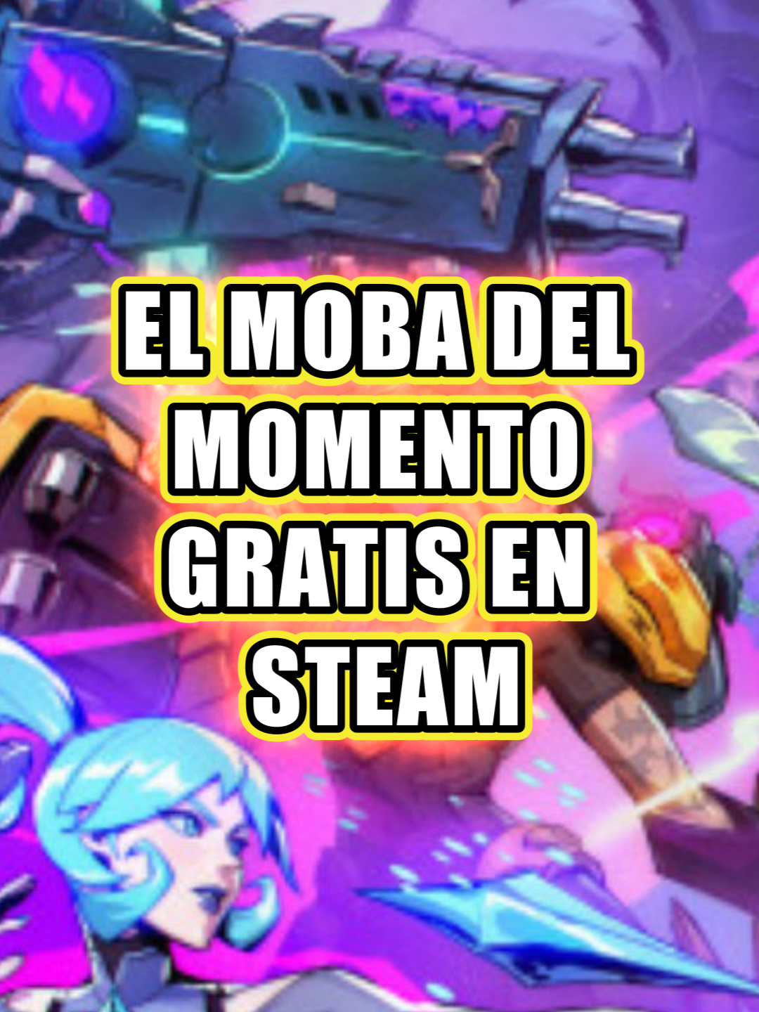 Llega el nuevo MOBA que va a hacerle frente a League Of Legends y ya lo podemos encontrar GRATIS en STEAM. #juegogratis #gratis #moba #leagueoflegends #supervive #heroshooter #videojuegos #gaming #fyp #juegosgratis