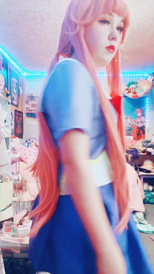 omg i really have to cosplay yuno again soon!! #yuno #yunogasai #yanderesimulator #cosplay #cosplayer #fyp #xzybca #reach #foryou