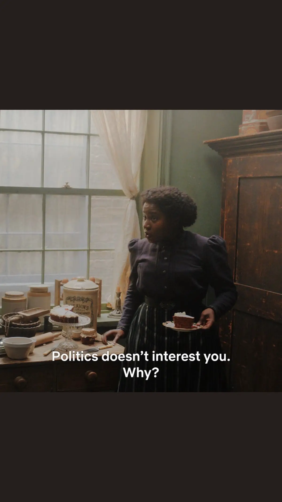 Rewatching Enola Holmes and this quote still resonates #politicstiktok #enolaholmes #election2024 