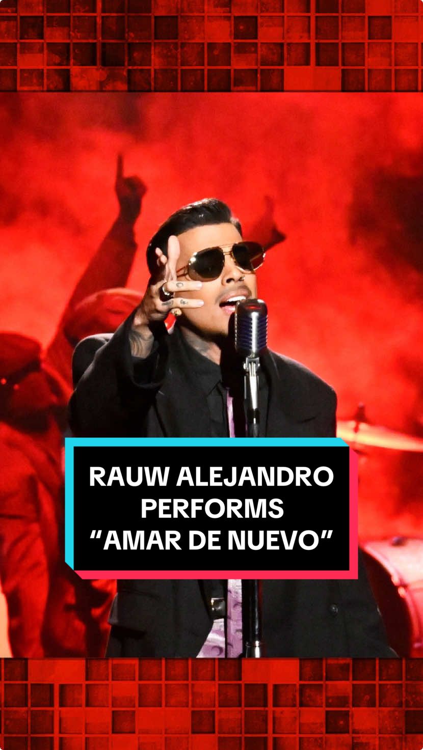 @rauwalejandro performs “Amar De Nuevo”! #FallonTonight #TonightShow #RauwAlejandro 