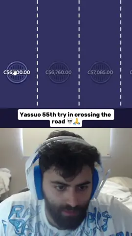Yassuo 55th time in trying to cross the road 😭🙏 #crossyroad #clips #funny #fyp #yassuo #streamer #kickstreaming 