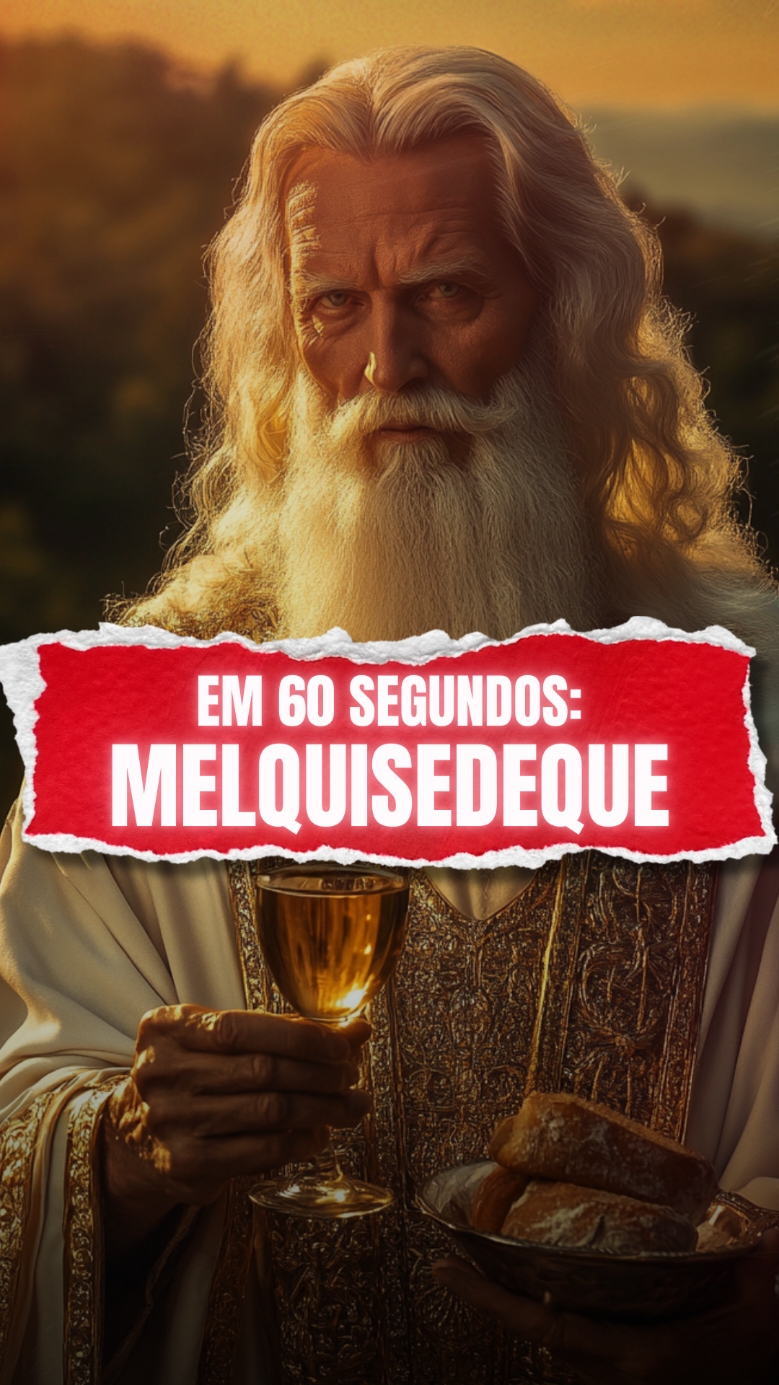 🍷🍞 Melquisedeque: O Misterioso Sacerdote e Rei de Salém! Melquisedeque, o rei de Salém e sacerdote do Deus Altíssimo, surge em Genesis como uma figura enigmática que abençoa Abraão. Sua história evoca o sacerdócio de Cristo, como mencionado em Hebreus, apontando para um sacerdócio além dos homens. ℹ️ Existem diversas tradições, teorias, hipóteses e especulações sobre Melquisedeque. Porém, na biblia, existem poucas passagens sobre ele, mas que são suficientes para nos passar a mensagem de sua importância. 💬 Gostou do vídeo? Então deixe seu GOSTEI nos comentarios.  Que Deus abençoe! 🙏 📖 REFERÊNCIAS BÍBLICAS: Gênesis 14:18-20; Salmos 110:4; Hebreus 7; #Melquisedeque #SacerdoteEterno #Abraão #MisterioBiblico #AntigoTestamento #Cristo #ReiDeSalem #Biblia #Sagrado #História #historiasbiblicas 