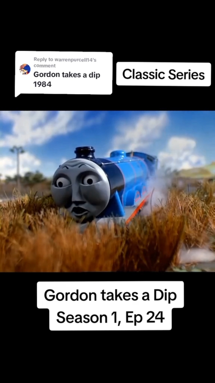 Gordon takes a dip crash and rescue #thomasandfriends #gordon #season1 #foryoupage #foryou 