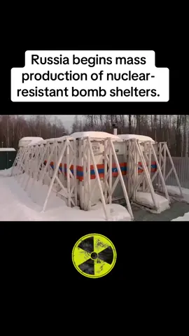 Russia begins mass production of nuclear-resistant bomb shelters.