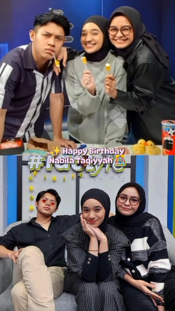 happy b'day nabsss🥳🎈 segala hal baik di umur yg baru ya, thn ini juga bisa dibilang thn terakhir umurmu diawali angka 1 karna thn besok udh kepala 2 cie🤏🏻 berkah, sehat dan bahagia selalu scorpio girl💗🤗 @nabilataqiyyah_  #nabilataqiyyah #salmasalsabil #ronyparulian 