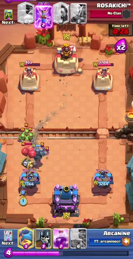 Going against a megaknight bait deck #clashroyale #clash #clashroyaledaily #supercell #tiktok #fyp #clashroyaletips #clashroyalememes #fy #clashroyal #clashroyaledeck #clashroyalemoments #clashroyalefacts 