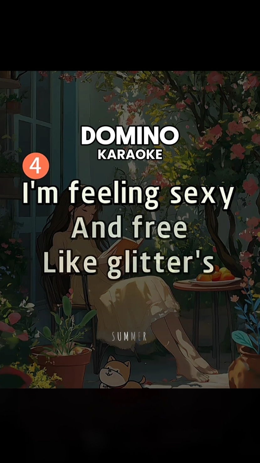 Domino @abby  Karaoke Song with Lyrics #karaoke #karaoketiktok #karaokechallenge #duet #kantahan #lyrics #videoke #foryou #pinoytiktok 