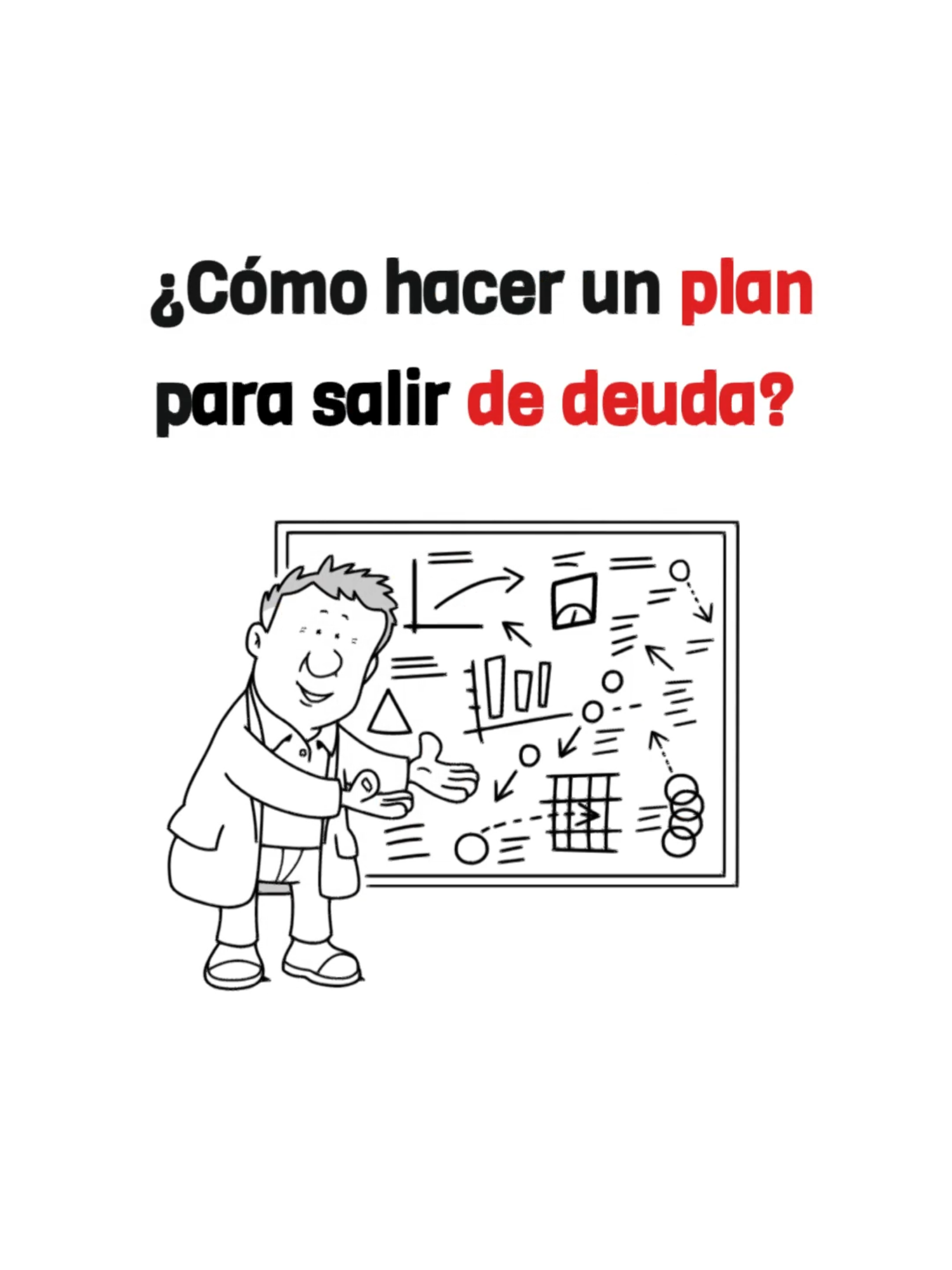 Aprende a hacer un plan de deuda.  #deuda #deudas #finanzaspersonales #consejosfinancieros #educacionfinanciera