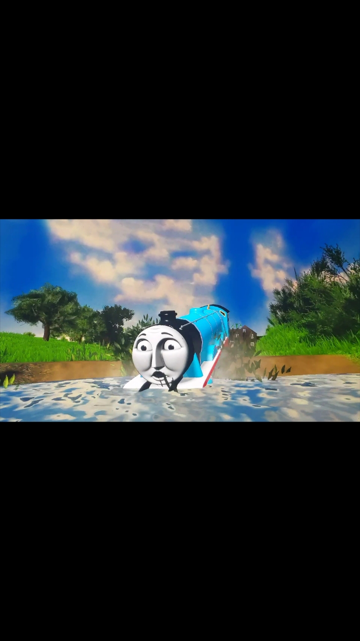 Gordon takes a dip crash and rescue remake #thomasandfriends #gordon #season1 #roblox #foryoupage #foryou 