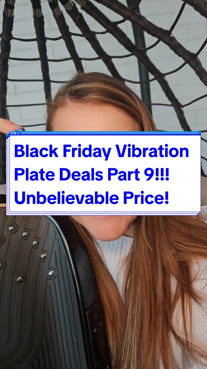 Replying to @bx6farm So glad you were able to grab it at this price!!! So good! If you have been looking at vibration plates this is a steal. Use Code: FLYBGC for an additional discount!!! #vibrationplate #vibrationplatetherapy #vibrationplateforlipedema #lipedema #GiftGuide  #TTSDelightNow  #starcreatorcompetition  #ttsstarcreator #TiktokShopBlackFriday #tiktokshopcybermonday 