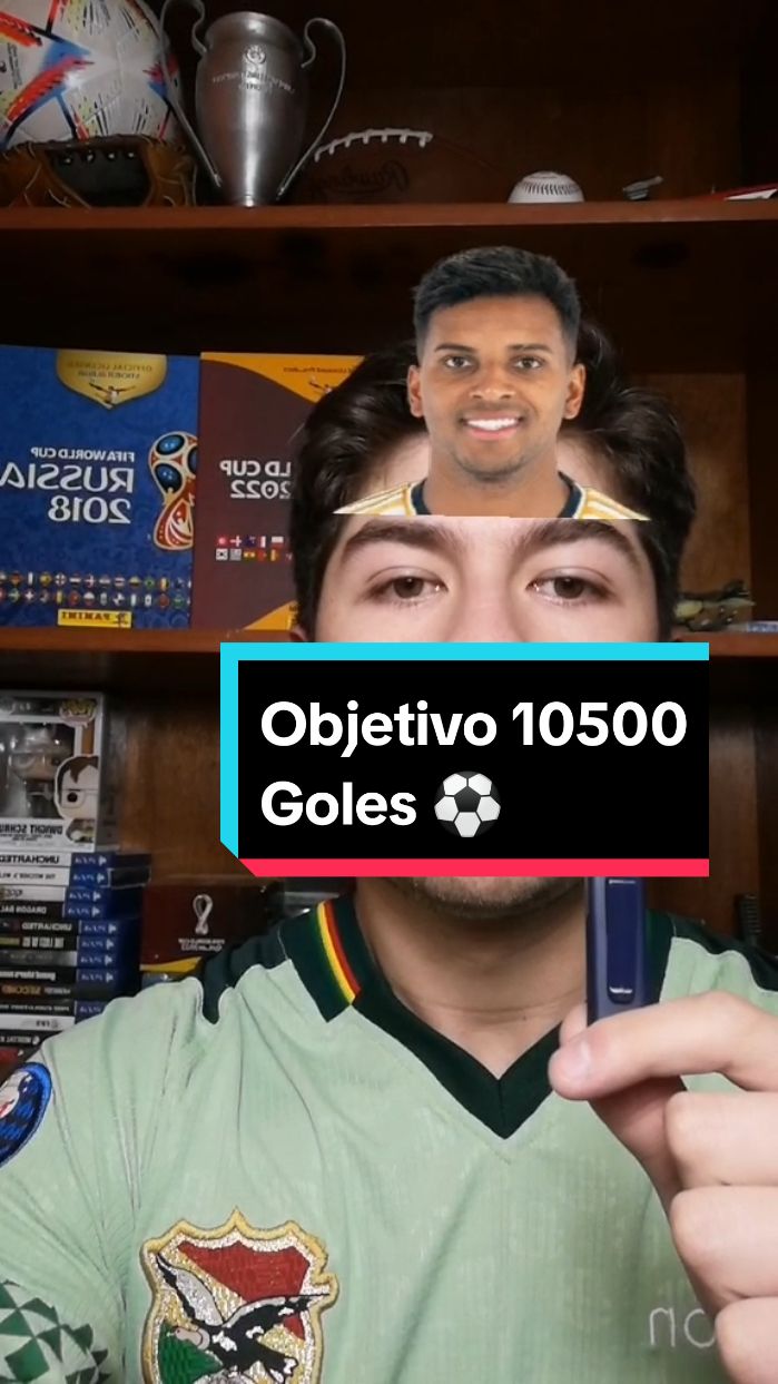 Objetivo 10500 goles ⚽ | Sígueme para más #retosdefutbol #jugadores 