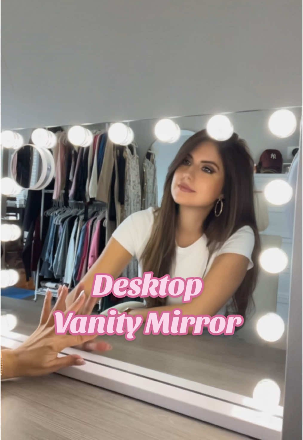 My favorite purchase so far!  #vanity #vanitymirror #makeuphacks #makeuptutorial #makeupmirror #blackfridaydeals 