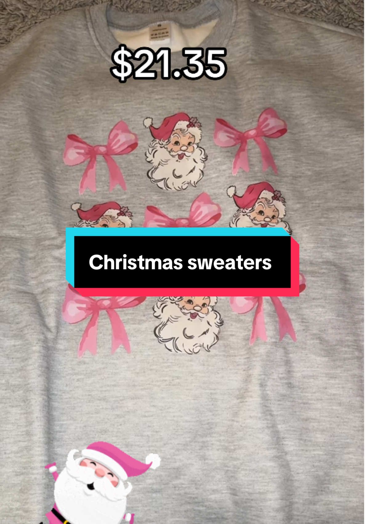 How adorable! #fyp #tiktokshopaffiliate #christmassweater #MomsofTikTok #fypage #TikTokShop #tiktokshopblackfriday #tiktokshopholidaydeals #spotlightfinds #christmasgiftideas #giftsforher #foryoupage #tiktokshopmademebuythis #tiktokshopmusthaves #tiktokshopholidayhual #cybermonday #tiktokshopcybermonday #tiktokshopwomensfashion #comfyclothesallday 