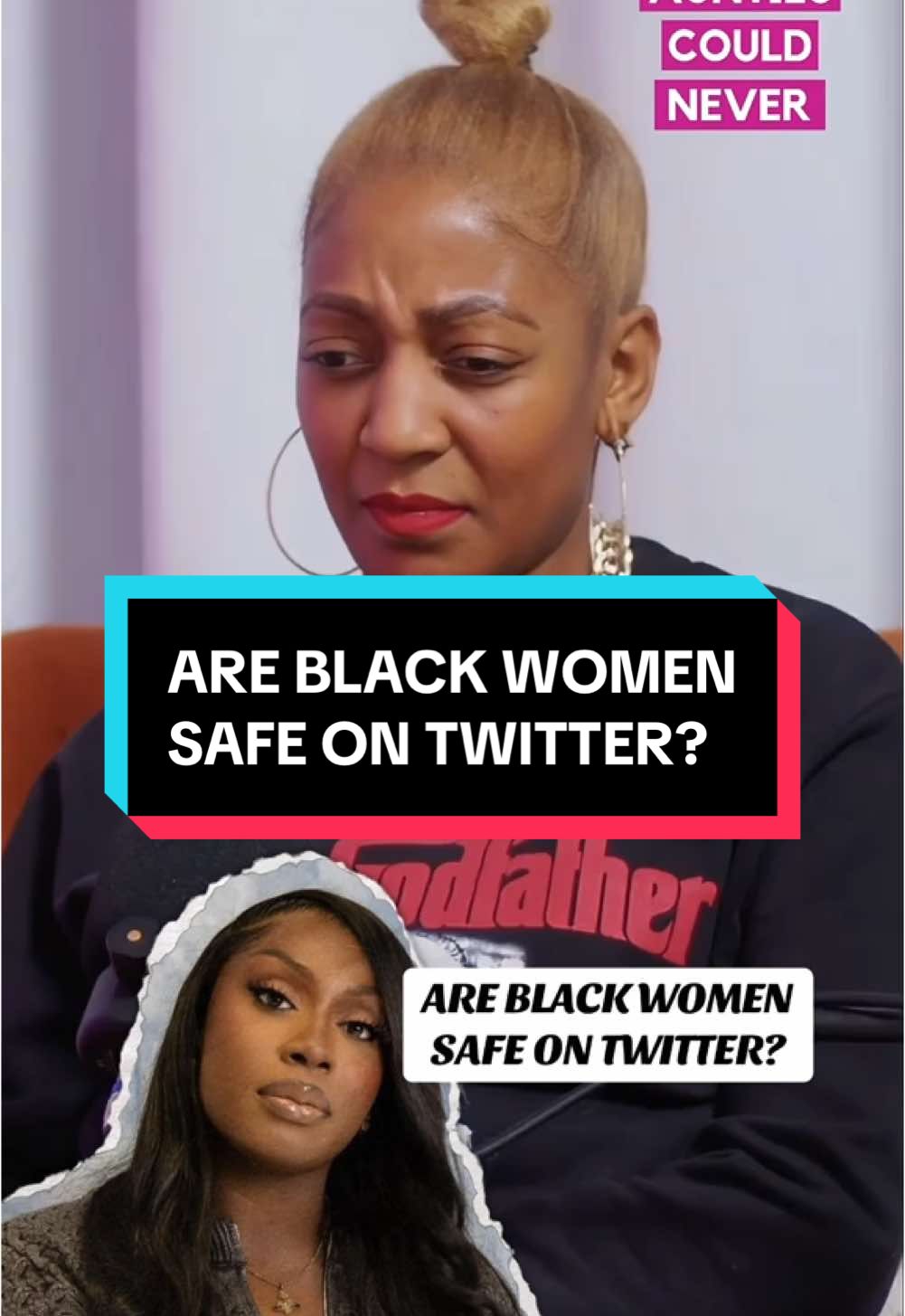 BLACK WOMEN ARE NOT SAFE ON TWITTER! PROTECT MIMI THE BLOGGER  This week our special guest @manifestive and the Ladies spoke about the growing concerns around bullying on Twitter. Mimi the blogger came under fire by certain people on Twitter who decided to take offence at her asking DJAG to gatekeep. The tweets were unacceptable and part of a growing trend returning to Twitter where Men are bullying black content creators.  Are you joining the millions of people leaving X? Watch episode 216 on YouTube now or you can listen on all podcast platforms  Please leave us five star reviews on Spotify and Apple Music  #mimitheblogger #twitter #blackwomen #podcast #podcastclips #yourauntiescouldnever #ukpodcast #blackbritish 