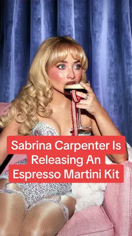 We found the PERFECT way to celebrate #SabrinaCarpenter’s holiday special next month!! 🍸 #ymsradio #myman #iheartradio #Espresso #Domingo #ShortnSweet #espressomartini @Shelby Sos 