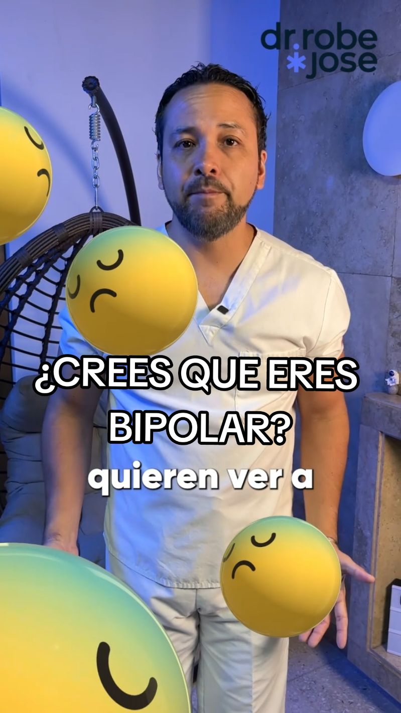 ¿Has escuchado a alguien decir que es bipolar porque cambia de humor de un momento a otro? Aquí te explico a fondo esta condición mental, sus episodios de manía y depresión, y cómo afecta la vida diaria. ¡Comparte para crear conciencia! Y si sospechas tener trastorno bipolar, es importante que busques ayuda profesional. Sígueme para más contenido de salud 👨🏻‍⚕️ #salud #DrRobeJose #medicina #bienestar #bipolar #bipolaridad #saludmental