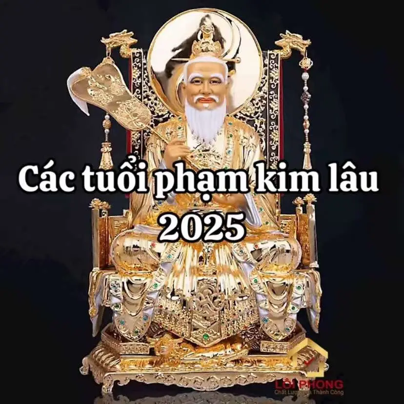 Cách tính tuổi phạm kim lâu năm 2025