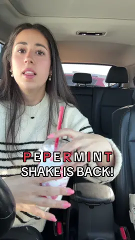 run to @Chick-fil-A and get it before it is gone again till next year! #peppermint #peppermintpatty #shake #chickfila #seasonal #seasonaldrink #chickfilahacks #chickfilaislife #drinkydrink #drinks #peppermintshake 