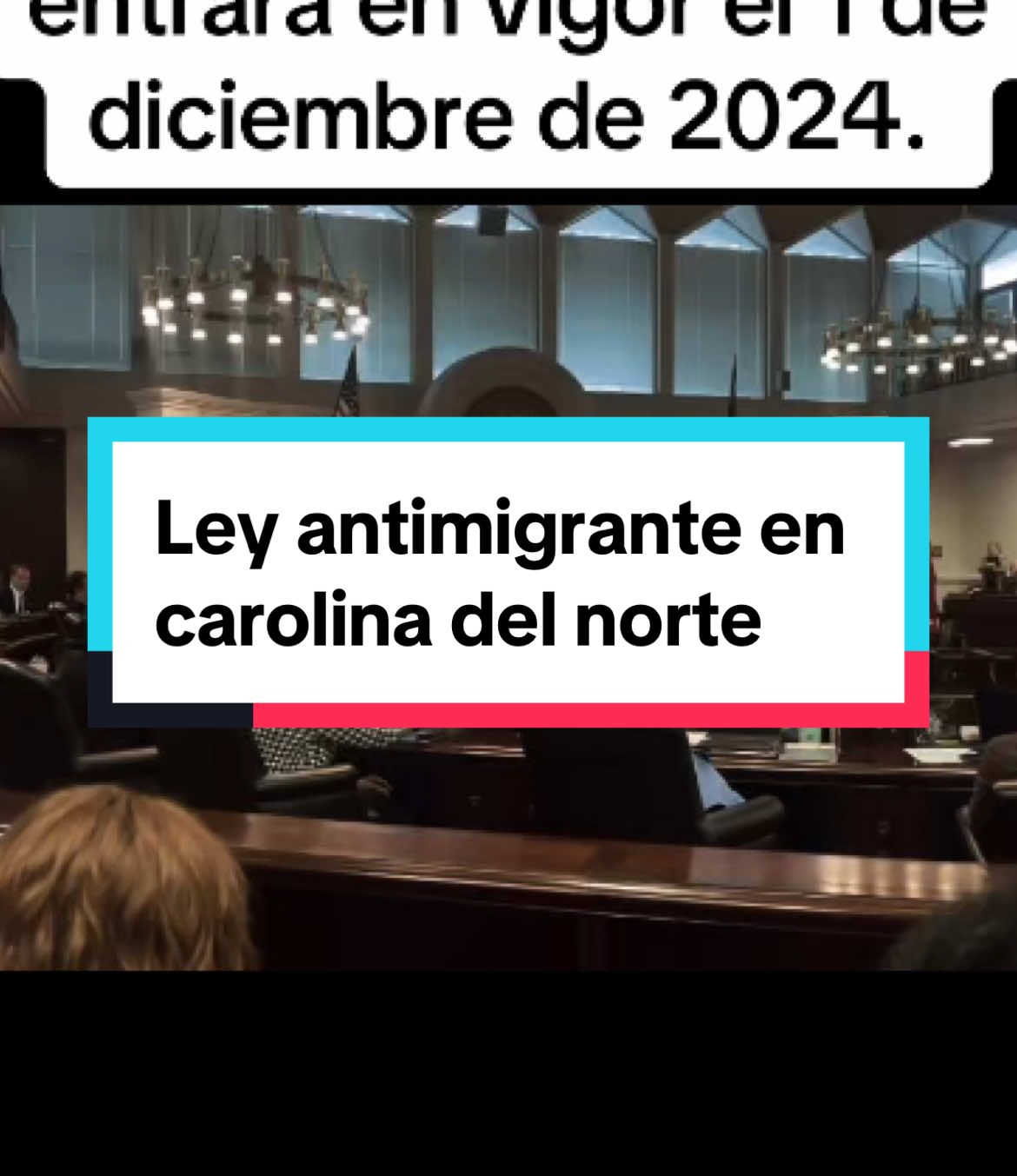 Ley antimigante La HB10 ya es ley en Carolina del Norte, entrará en vigor el 1 de diciembre de 2024#carolinadelnorte #leyantiinmigrante #carolinadelnorte🇺🇲 #tiktokviral #ultimahora 