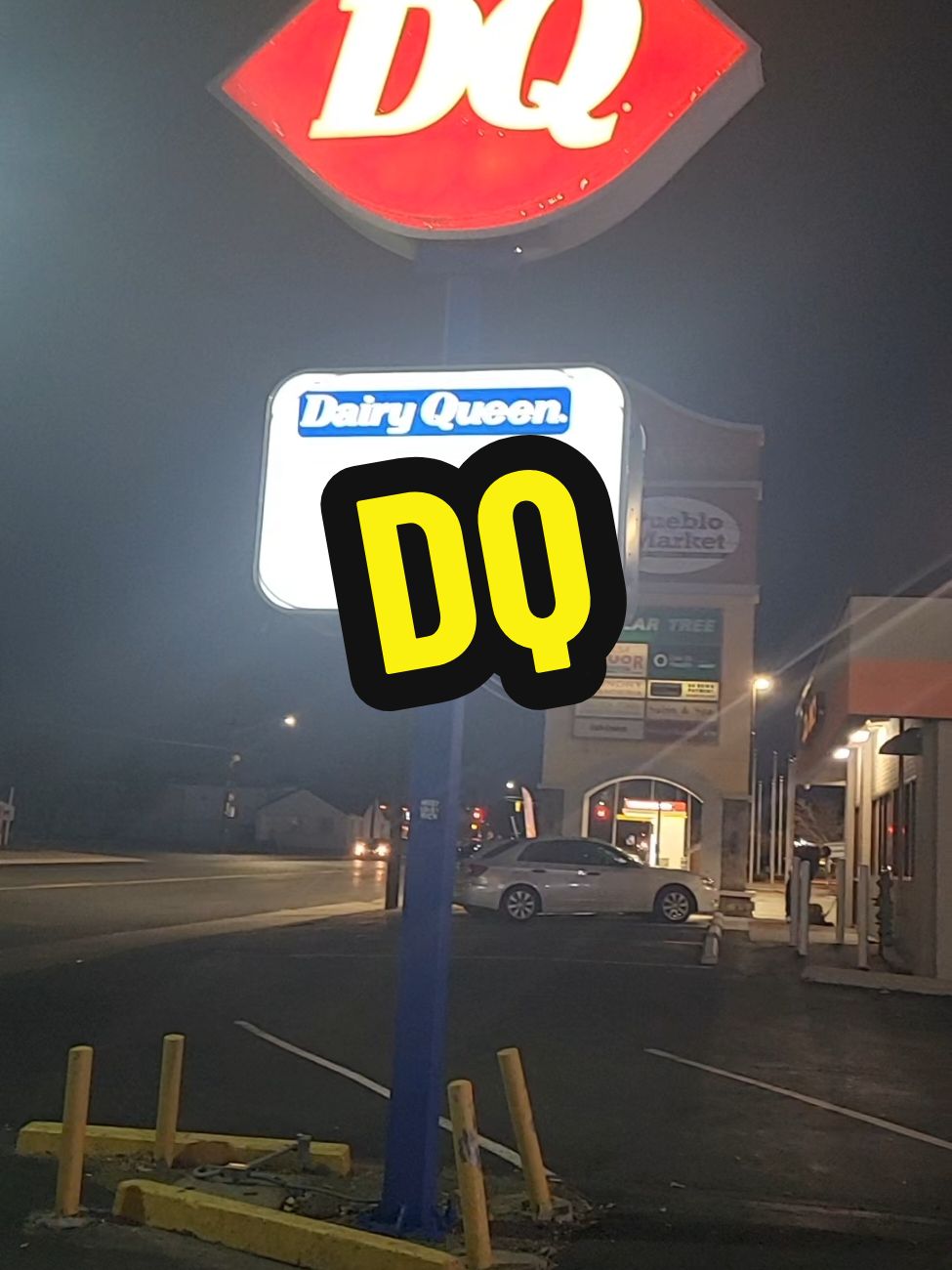 who up wobbling their gobble #dq #dairyqueen #sign 