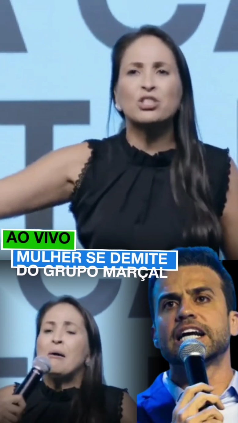 AO VIVO: Mulher se demite do grupo Marçal, o final é surpreendente.