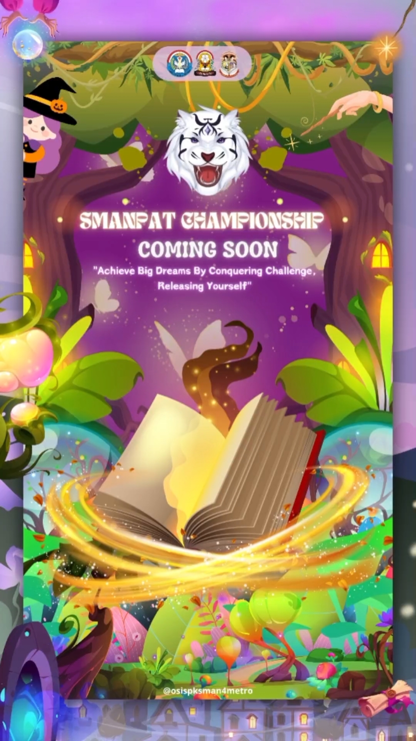 Are You Ready 🔮⁉️ penasaran gak sih smanpat championship tahun ini ada lomba apa aja ?! tungguin update kita yaaa #SmanpatChampions2K25 #osispksman4metro #smanempatmetro