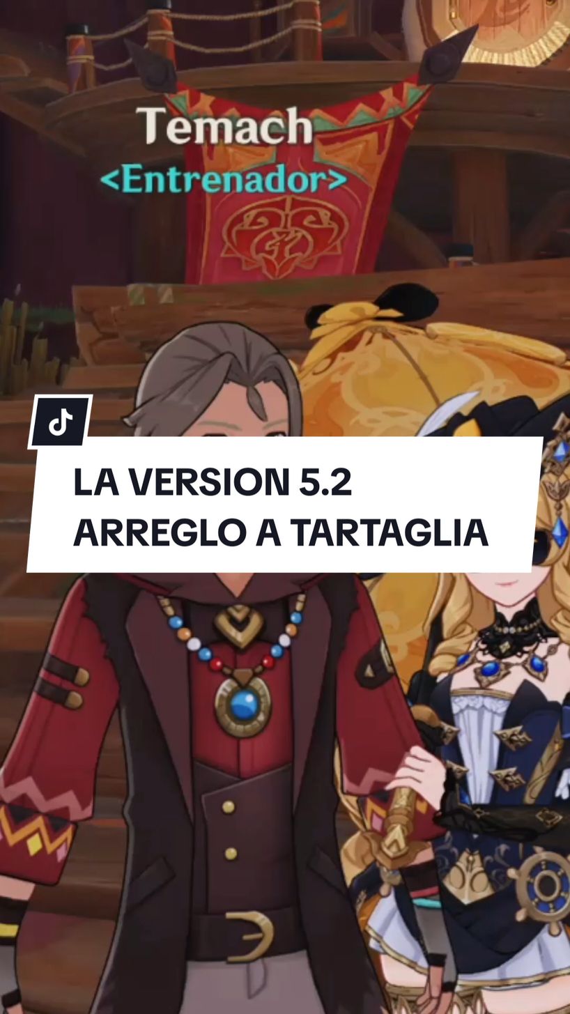 AY PAPA ARREGLARON A TARTAGLIA #genshin #GenshinImpact #hoyocreators #genshintrailer #chaska 