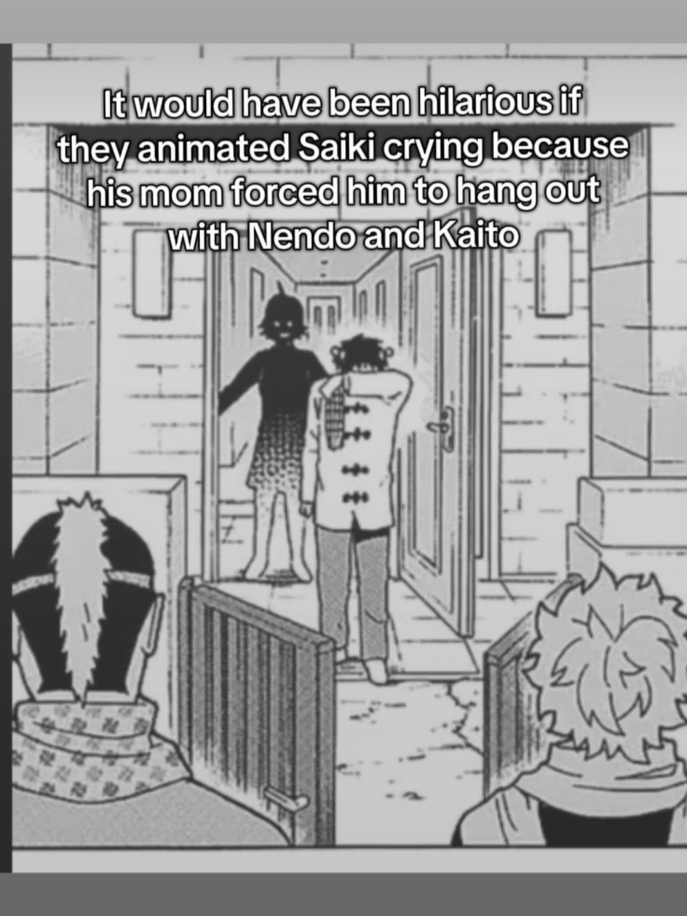 Literally #saikik #saikikusuo #saiki #crying #tears #lol #lmao #getreal #mom #manga #anime #imagine #image #photo 