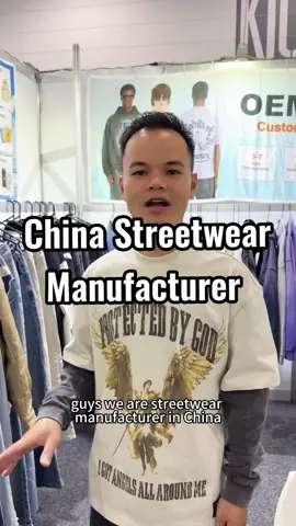 Find a China streetwear manufacturer for your clothing brand.#garmentmanufacturing #garmentmanufacturer #StreetFashion #topshowfashion 