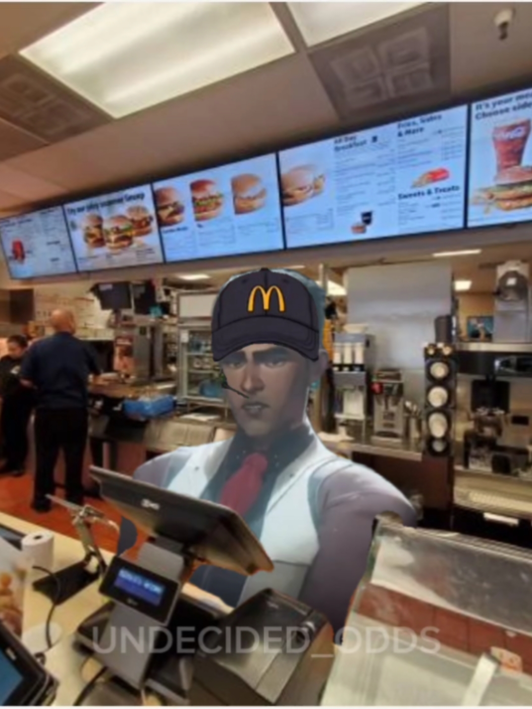 working hard making those hexburgers @League of Legends  #arcane #arcaneleagueoflegends #jaycearcane #jaycetalis #jaycewar #mcdonalds #pfpwar 