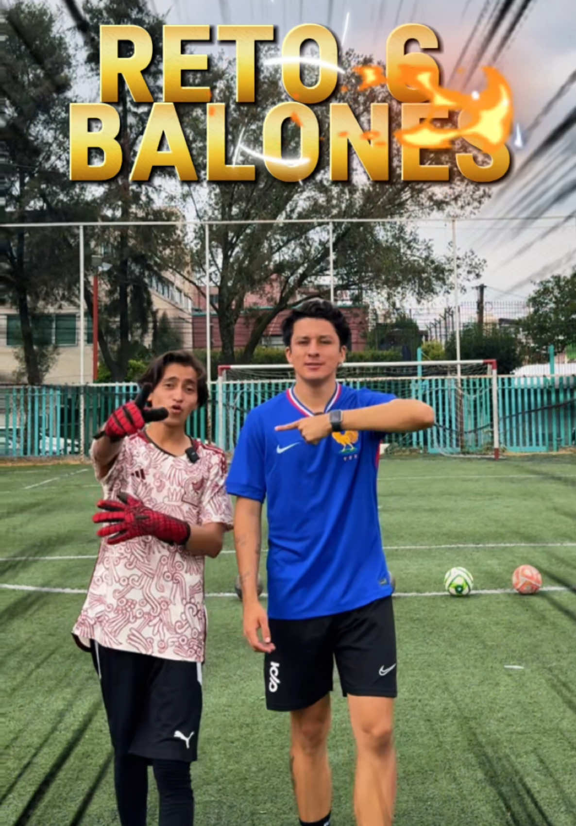 RETO 6 BALONES W// @Juanpa Freestyle #TikTokDeportes #futbol #reto #futbolmexicano #codigofutbol 