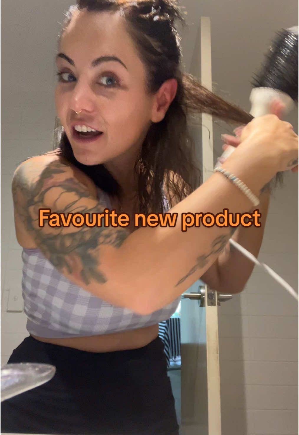 Thank you @BondiBoost for saving my life and time 💜 (this is not an ad, tiktok, dont suppress it haha) Also dont laugh at my technique, this was my very first time trying it 😮‍💨 I literally put off washing my hair foreverrr because i dont wanna dry it. This is a game changer. Adhd girlies, this is a huge time saver whaaaat  #adhd #audhd #bpd #puttingthebinbpd #bondiboost 