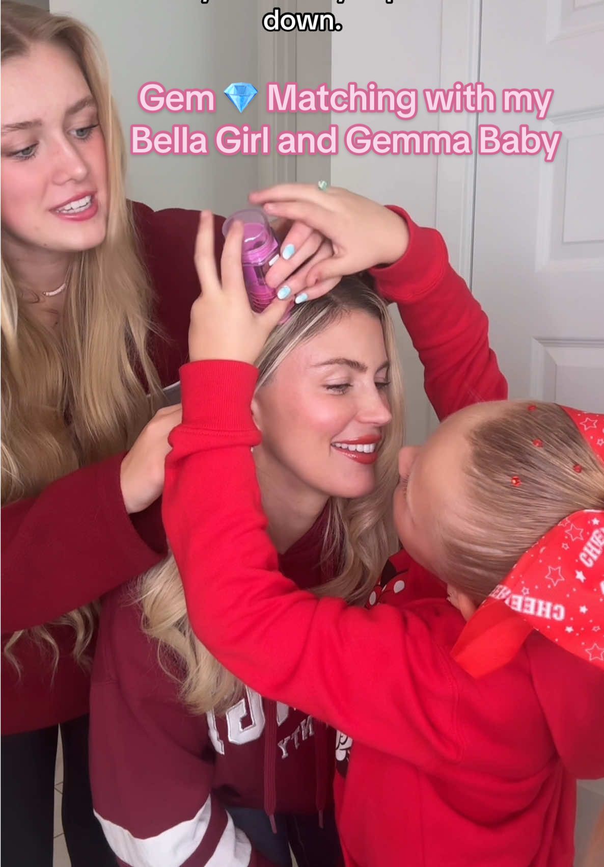 @Hally Hair Gem Pen is the bestttt abd easiestttt way to add Beauty Gems to your hair and Makeup!!💖 My Bella Girl and Gemma Baby and I love wearing these gems so much I’m posting part two next.♥️ xx Angela Claire #hallyhair #beautytipsandtricks #girlmomlife #girllife #makeuptricks #glamlook #glamhair #mamadaughter 