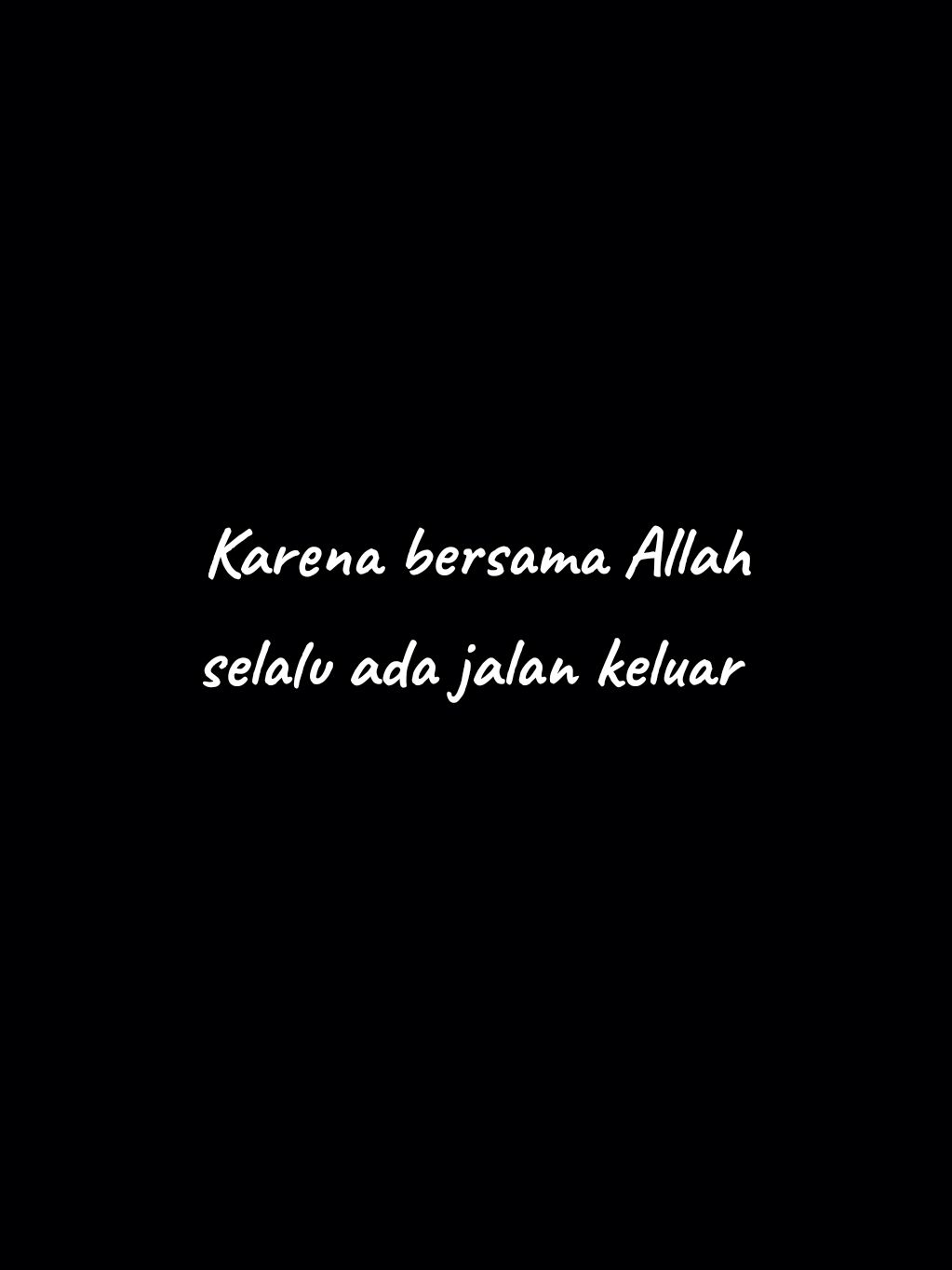 Karena bersama Allah, selalu ada jalan keluar. Maka jangan pernah meragu untuk melangkah, karena setiap Inchi dalam kehidupan ini, ada Allah yang senantiasa membersamai. simak dengan baik semoga bermanfaat Baarakallaahu Fiikum #quotes #foryou #fyp 