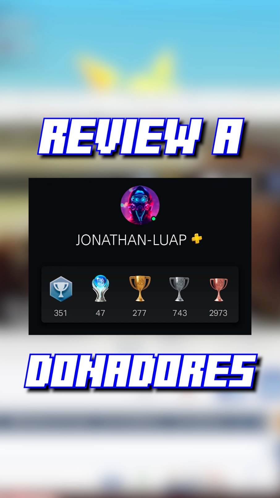 Review de trofeos a @JONATHAN-LUAP en donde revisamos su colección de Platinos y le recomendamos juegos para Platinar #trofeos #Platino #trofeosplaystation #trofeoplatino #gaming #videojuegos #playstation