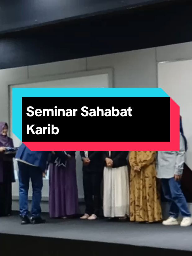 Seminar Sahabat Karib #fyp #fypシ゚ #fypp 