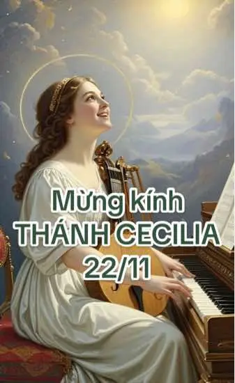 Mừng kính Thánh Cecilia  #thanhcecilia #cecilia #giaoxuvinhthuy #gxvt2024 #nhathovinhthuy #gxvt 